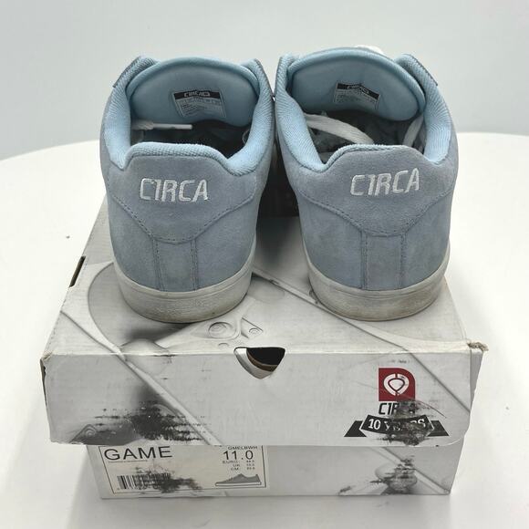 C1RCA Men’s Skate Sneaker Light Blue/White LX10-90 with Box Size 11 - Picture 5 of 7